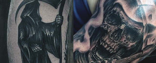 Grim Reaper Tattoos For Men