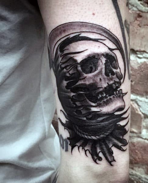 Grim Reaper Tattoo Ideas For Gentlemen