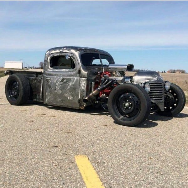 Grinded Metal Exterior Badass Rat Rods
