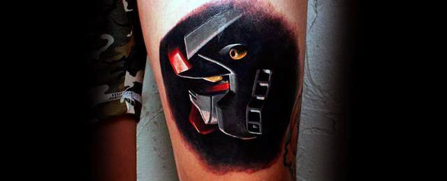 Gundam Tattoo Designs For Men