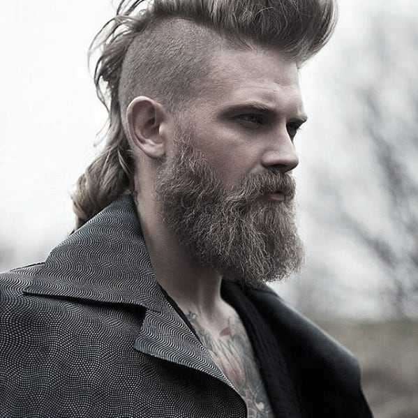 Dapper Undercut with Beard