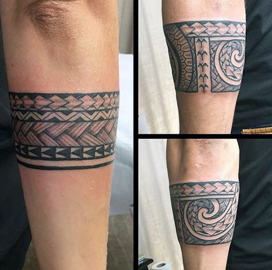 Guys Armband Polynesian Tribal Tattoos
