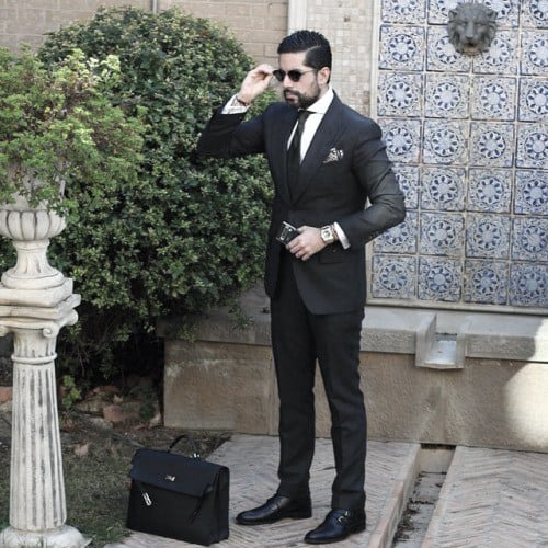 Guys Black Suit Fashion Ideas