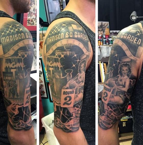 Guy's Boxing Champion Tattoos