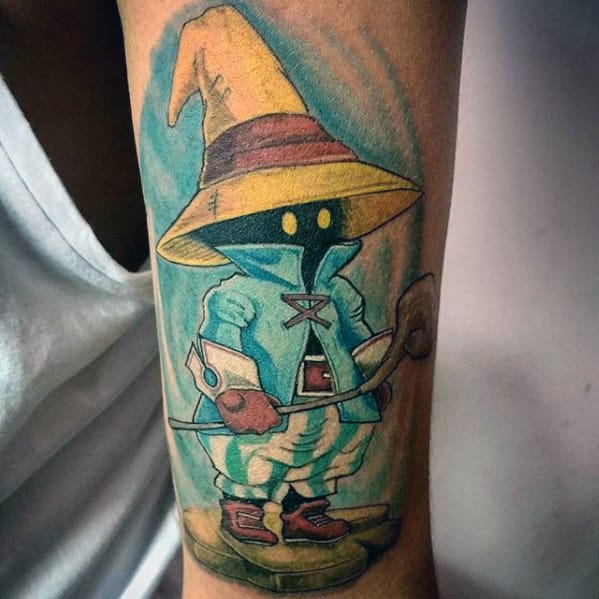 guys forearm final fantasy tattoo ideas