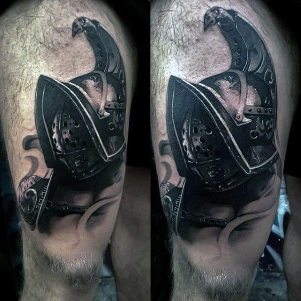 Guys Forearms Manly Viking Armour Tattoo