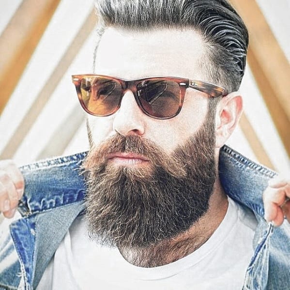 Guy with Glasses and Trimmed Beard