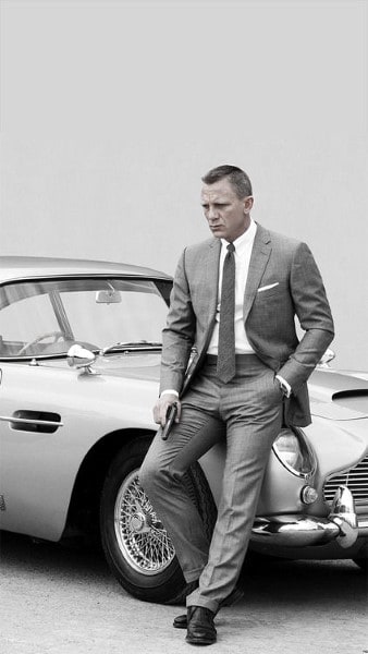 Guys Grey Suit Style Fashion Inspiration