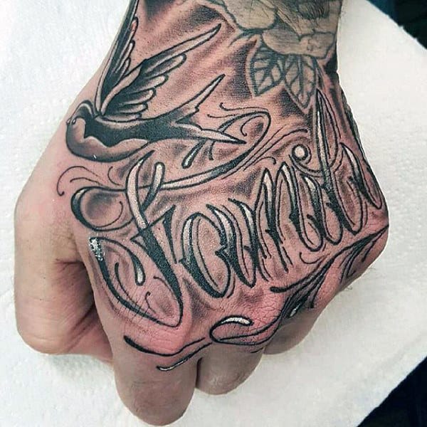 Guys Hands Suave Family Tattoo