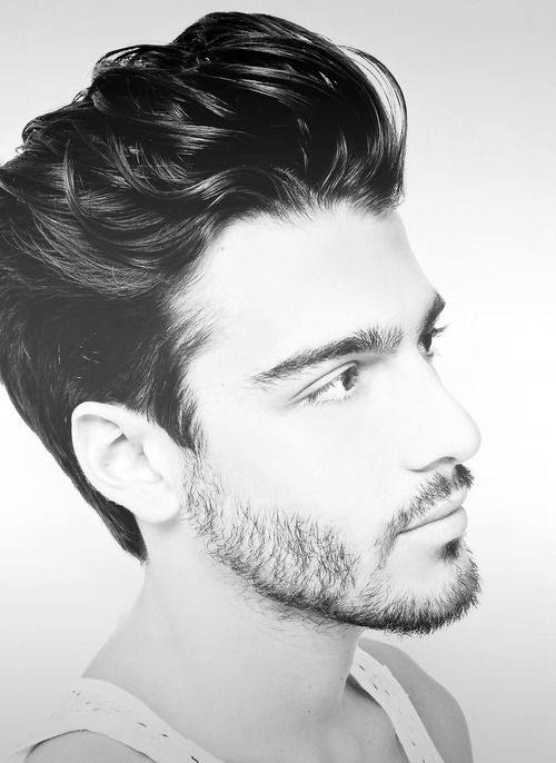Guys Medium Hairstyle Quiff