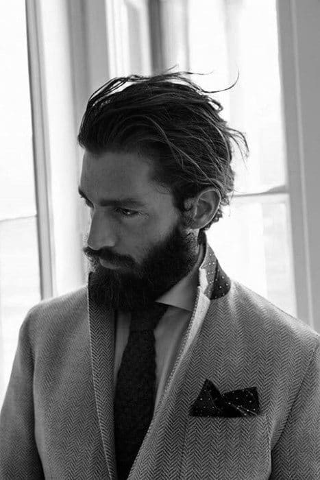 Guys Neat Flow Hairstyle Look