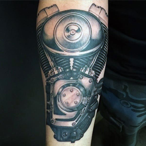 Guy's Outlaw Motorcycle Gang Tattoos