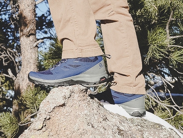 Guys Salomon Outline Mid Gtx Hiking Shoes Review