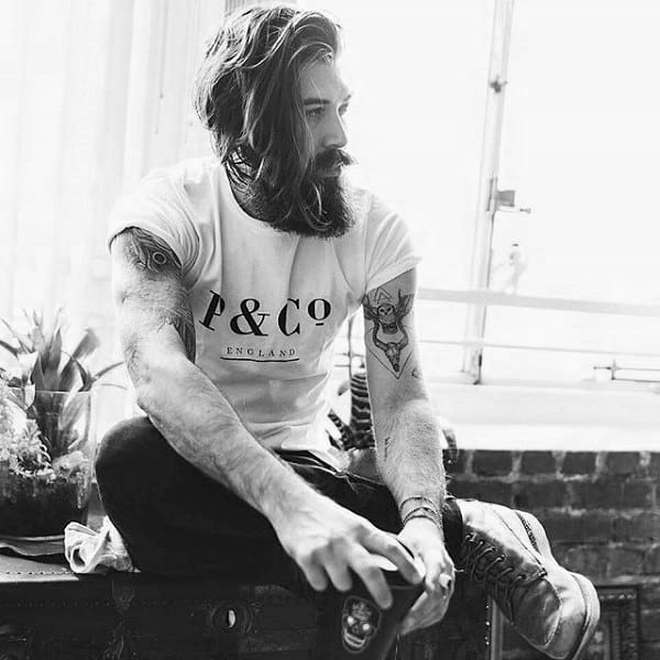 Guys Surfer Hair Style