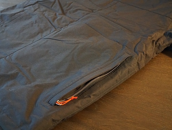 Guys Topo Designs Mountain Jacket Side Pocket On Back