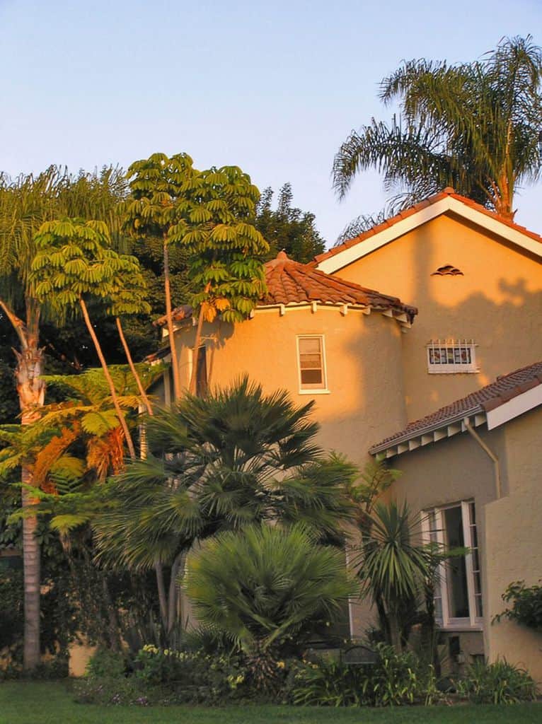 hacienda style spanish home