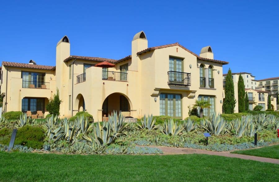 large hacienda style spanish home