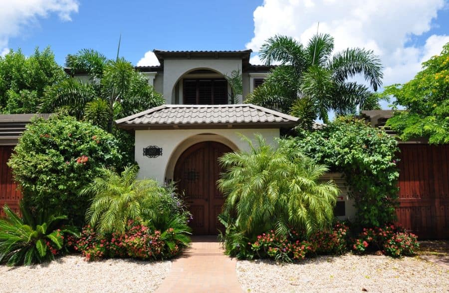 beautiful hacienda spanish-style home