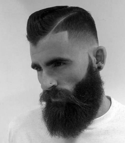 Cool Hairstyle Shaved Sides For Men