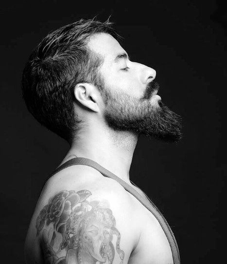 Hairstyles For Men With Beards Thin Straight Hair