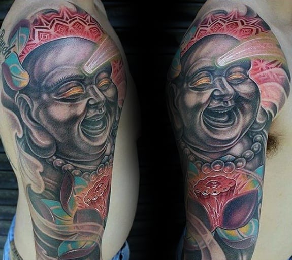 Half Sleeve Male Rad Tattoo Design Inspiration