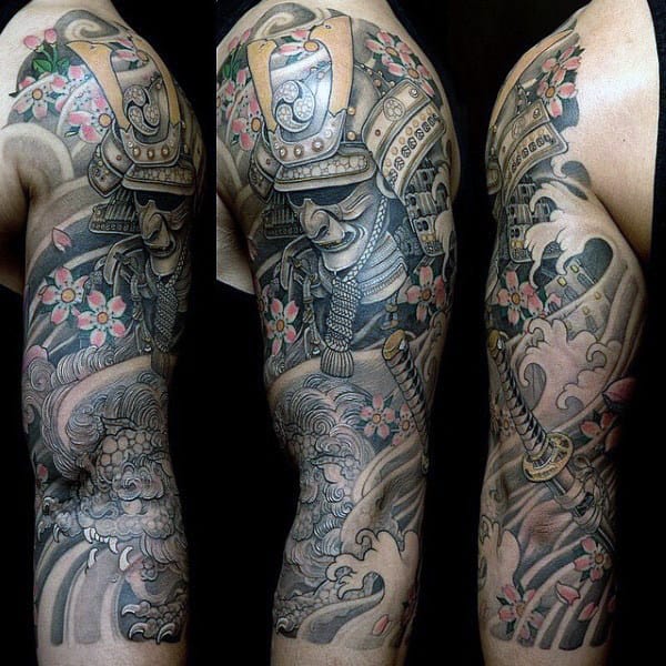Half Sleeve Original Male Japanese Tattoo Ideas