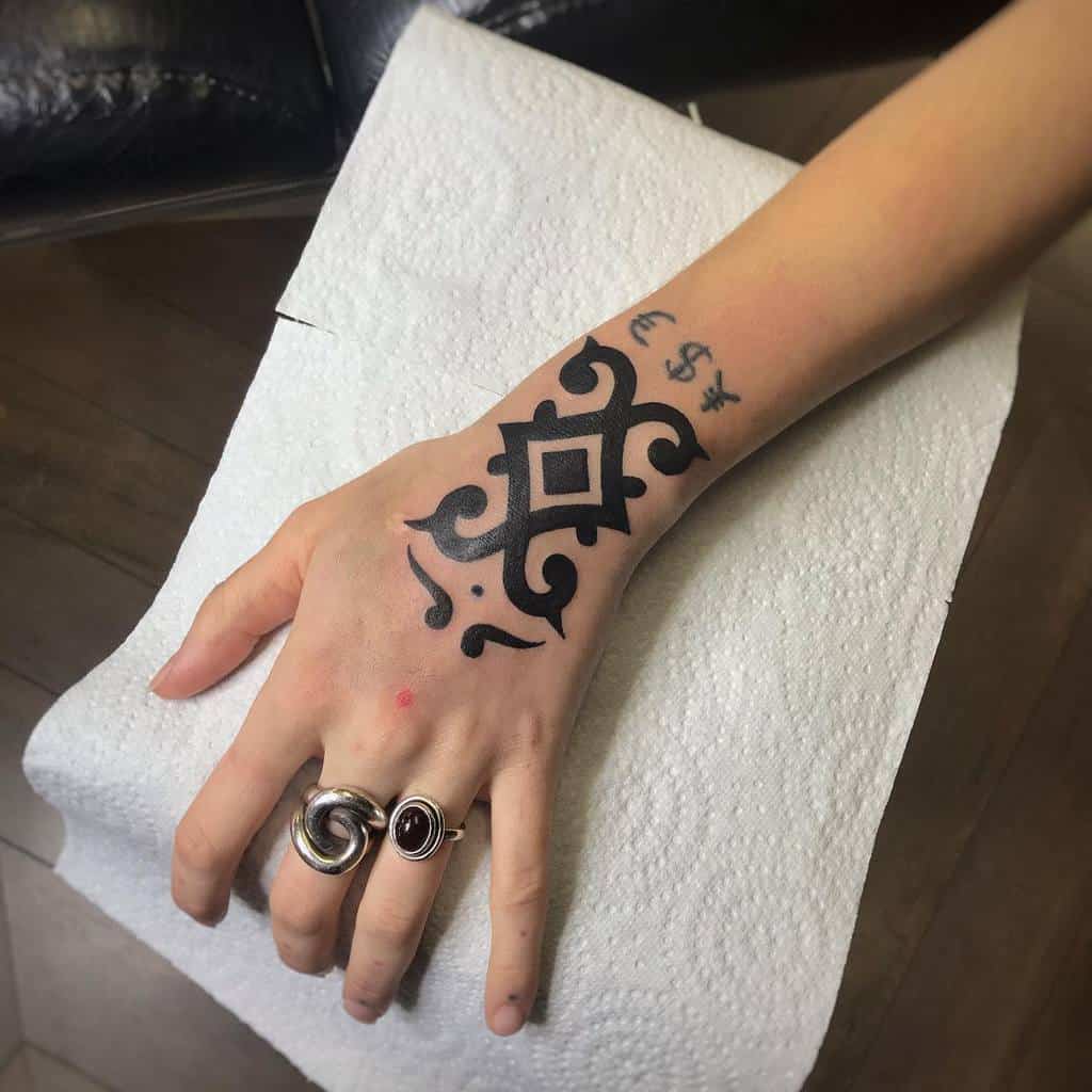 hand simple tribal tattoos alexan_tattoo