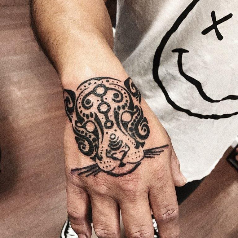 hand simple tribal tattoos mr.inkwells