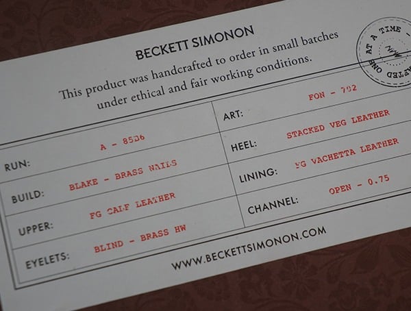 Handcrafted Mens Boots Beckett Simonon Dowler Cap Toe