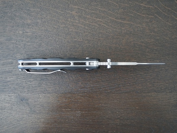 Handle Thickness Top View Benchmade Nakamura Axis Edc Knives