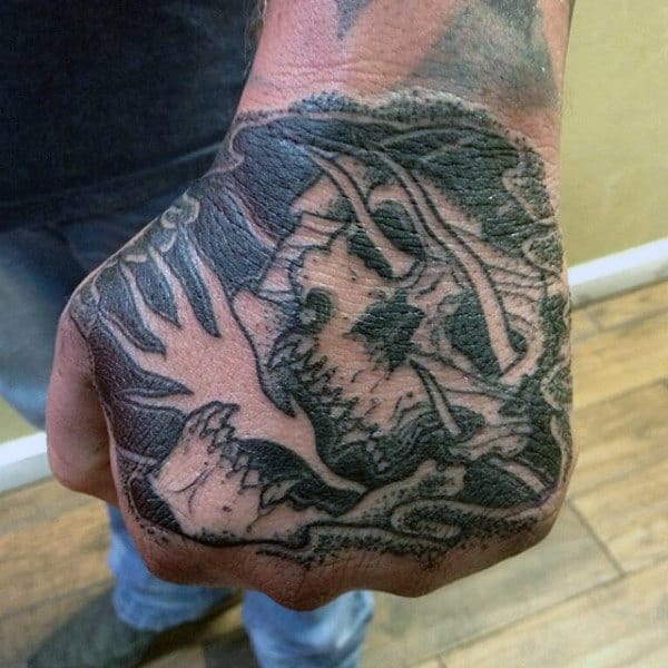 Hands Grim Reaper Tattoo Men's Designs Masculine
