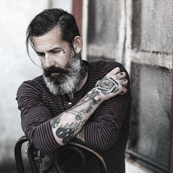 Handsome Mens Grey Beard Style Inspiration