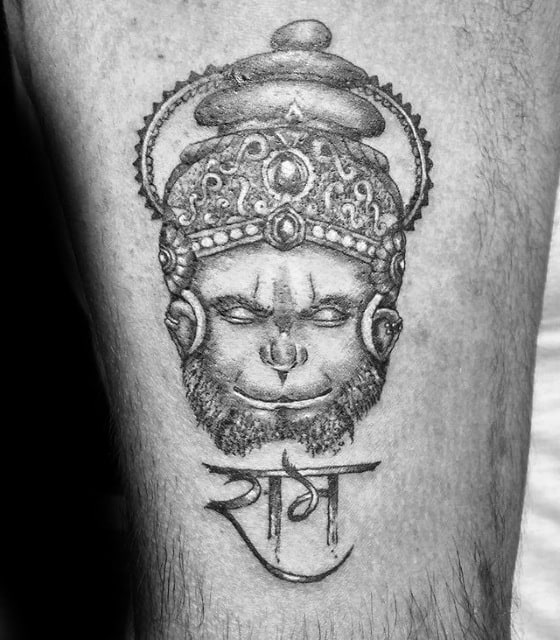 Hanuman Tattoos Male Small Simple Hinduism Ideas