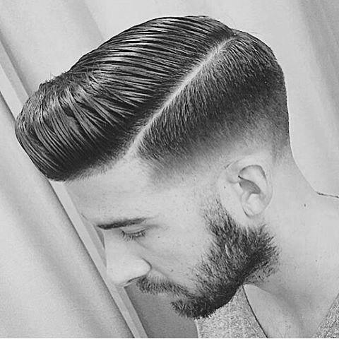 Hard Part Classic Male Hair Inspiration