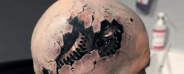 Head Tattoos For Men