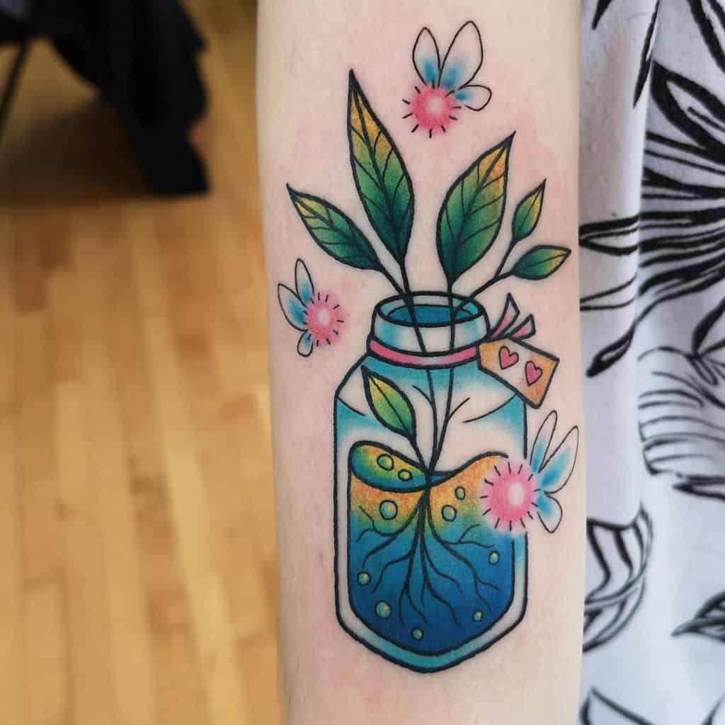 Healing Water Color Tattoo