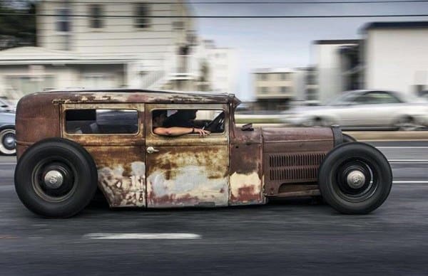 Heavily Rusted Custom Cool Rat Rods