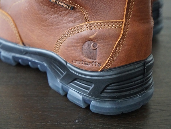 Heel Detail Carhartt Made In The Usa 8 Inch Composite Toe Mens Work Boot