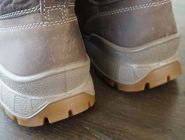 Heel Detail Mens Ecco Track 25 Hydromax Boots