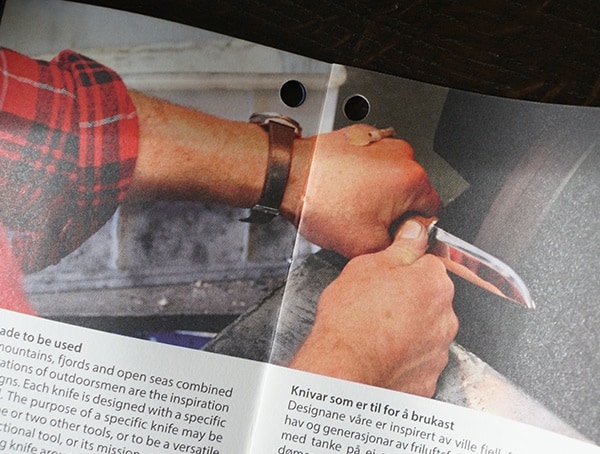 Helle Knife Sharpening Factory Process