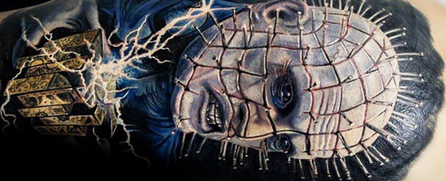 Hellraiser Tattoo Designs For Men