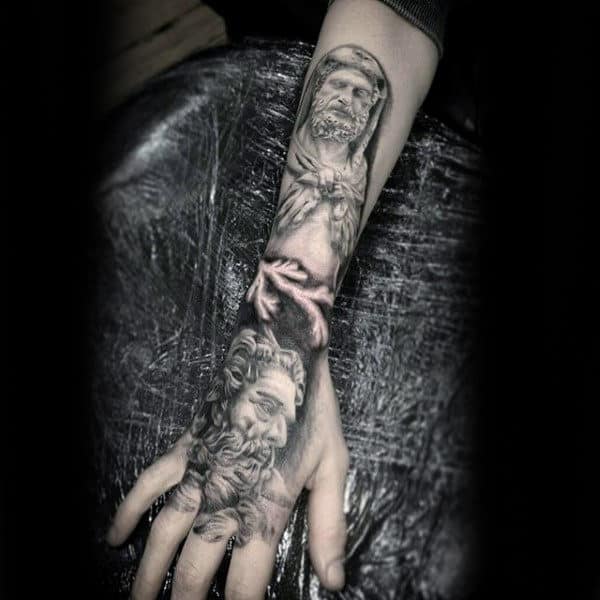Hercules Hand Tattoos For Guys