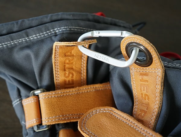 Hestra Narvik Wool Terry Gloves Carabiner