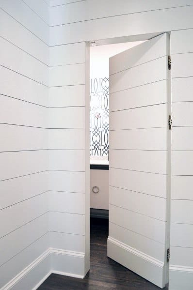 hidden shiplap wall