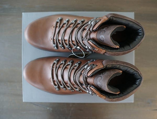 High Cuty Lace Up Boots Ecco Rugged Track Gtx Hi