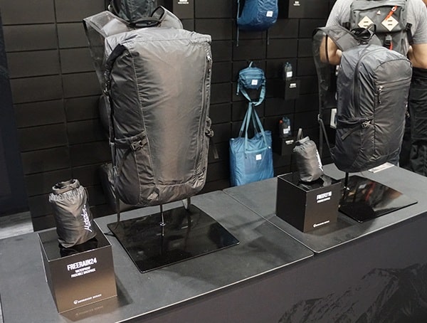 Hiking Pack Display Matador Outdoor Retailer 2018