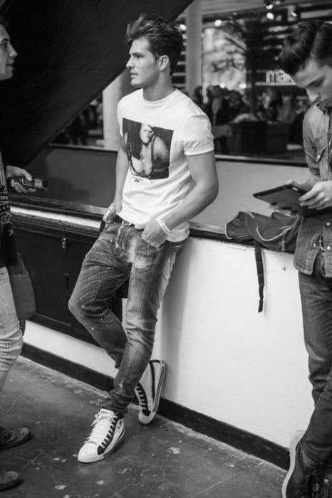 Hipster Guy Hair Thick Quiff Style