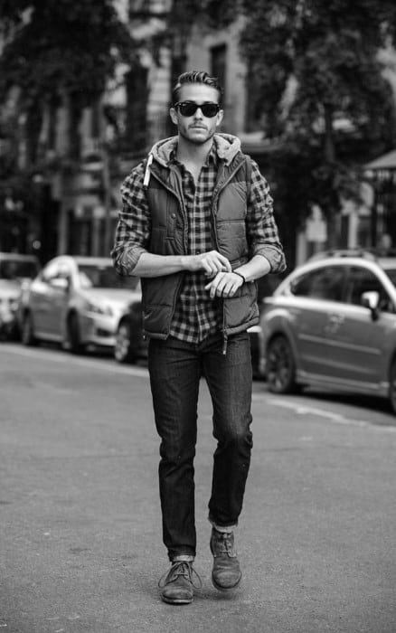 Hipster Hair Cuts For Men Parted To The Side Short To Medium