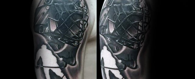 Hockey Tattoos For Men