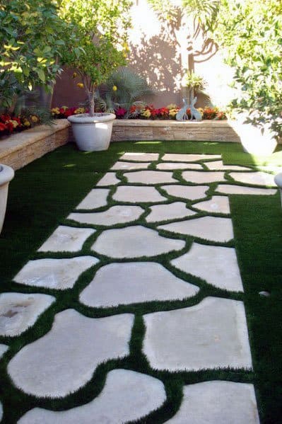 Home Design Ideas Stepping Stone Backyard